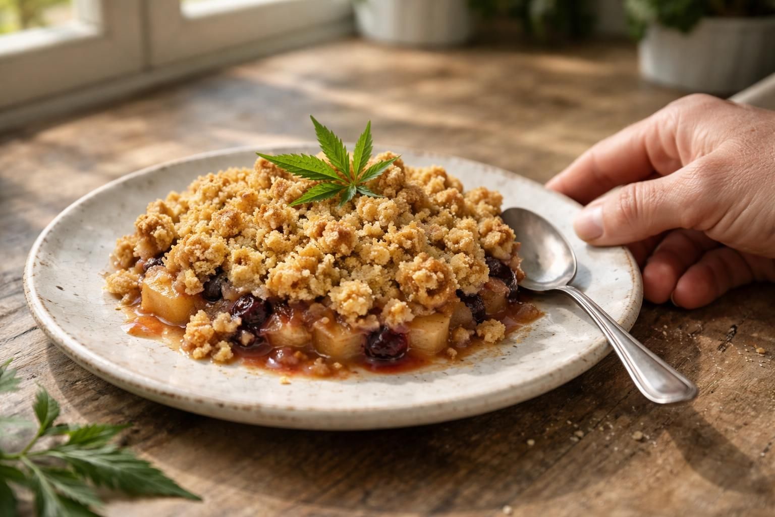 découvrez notre recette gourmande de crumble au cbd, alliant saveurs délicieuses et bien-être pour un moment de plaisir sain et relaxant.
