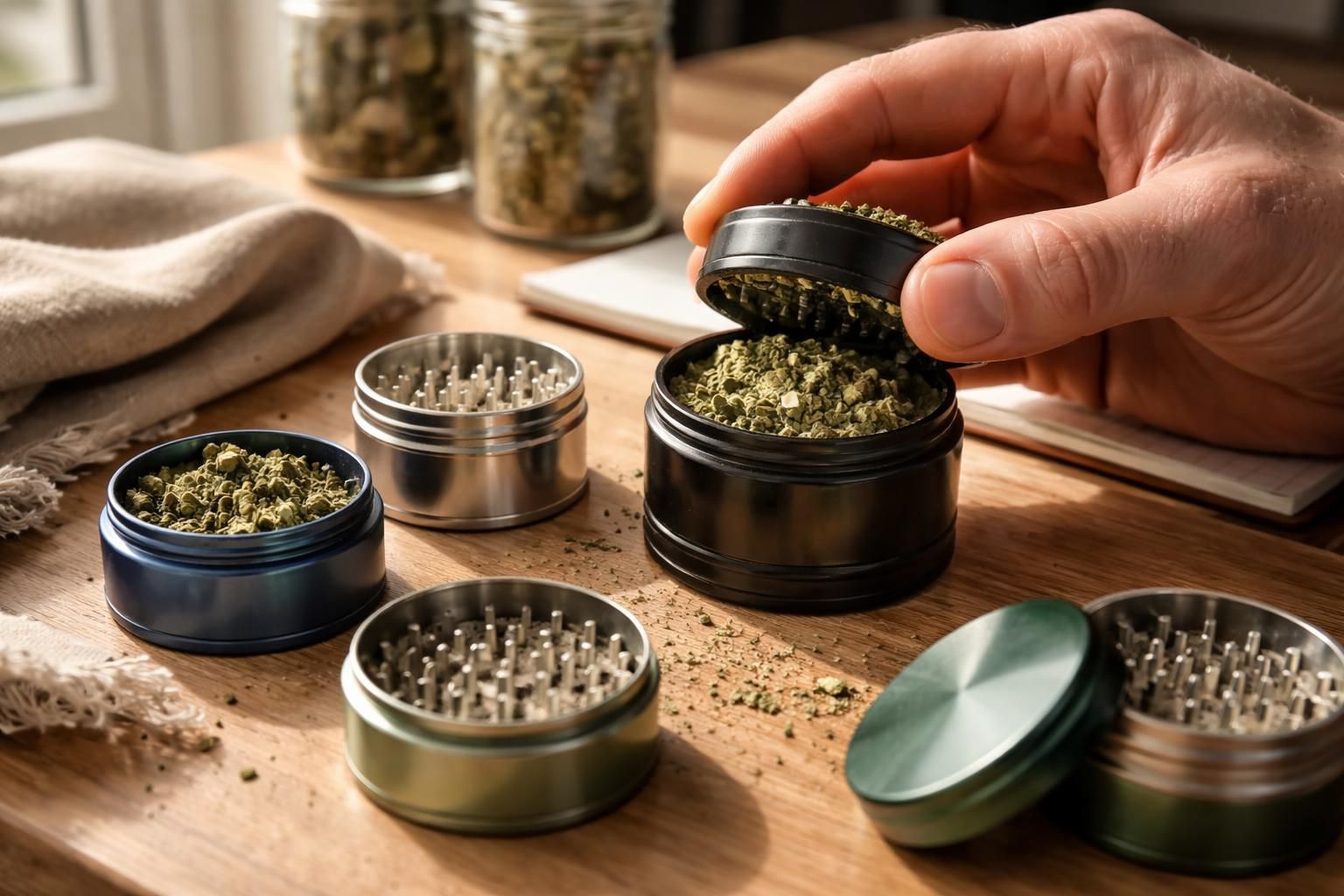 Comment choisir le meilleur grinder pour du CBD selon vos besoins