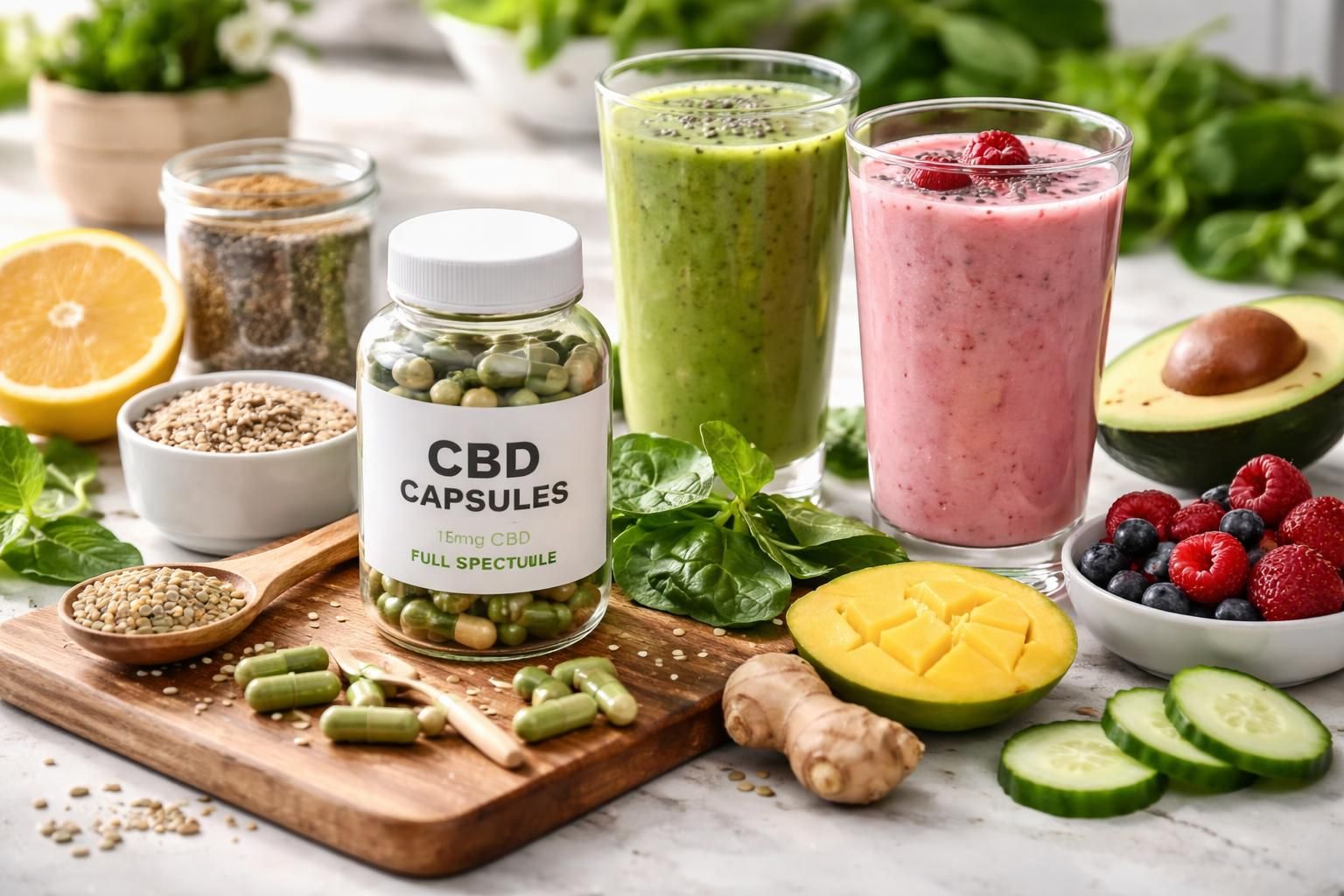 découvrez nos recettes de smoothies aux gélules de cbd pour soutenir votre régime et favoriser la perte de poids de manière naturelle et agréable.
