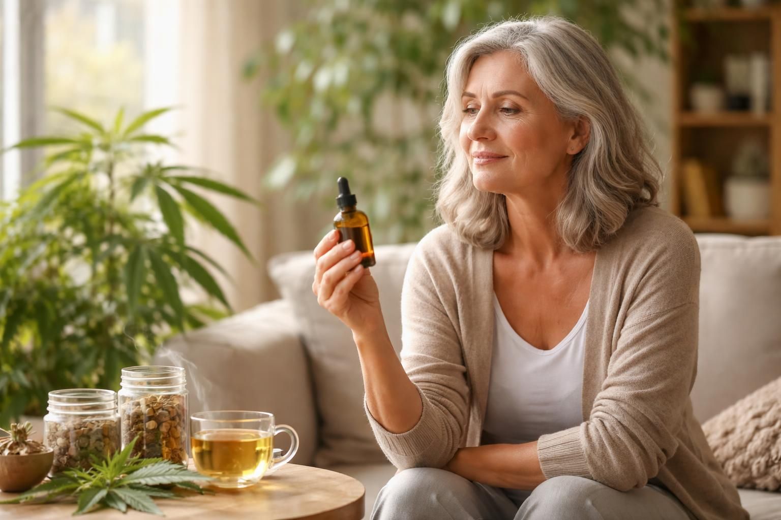 CBD et ménopause : aide réelle ou tendance passagère ?