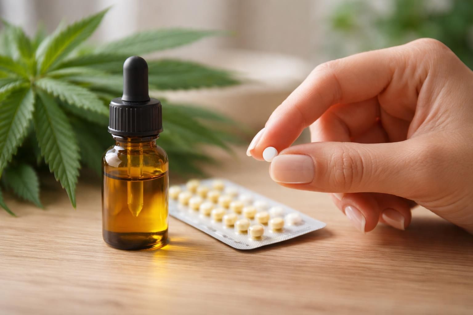 CBD et pilule Optimizette : interactions à surveiller