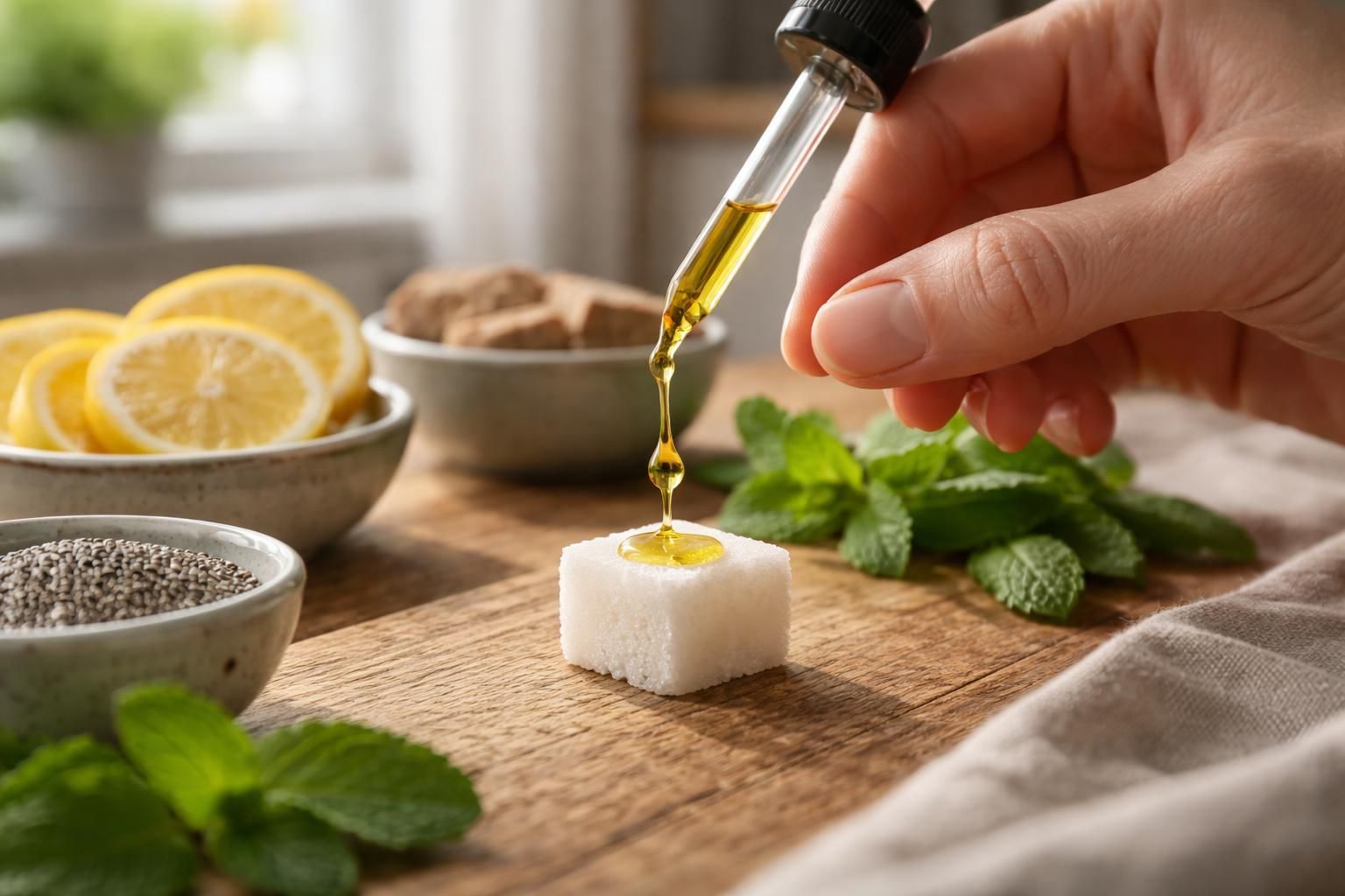 découvrez si l'on peut consommer de l'huile de cbd en la déposant sur un sucre et comment l'associer à d'autres aliments pour une expérience optimale.