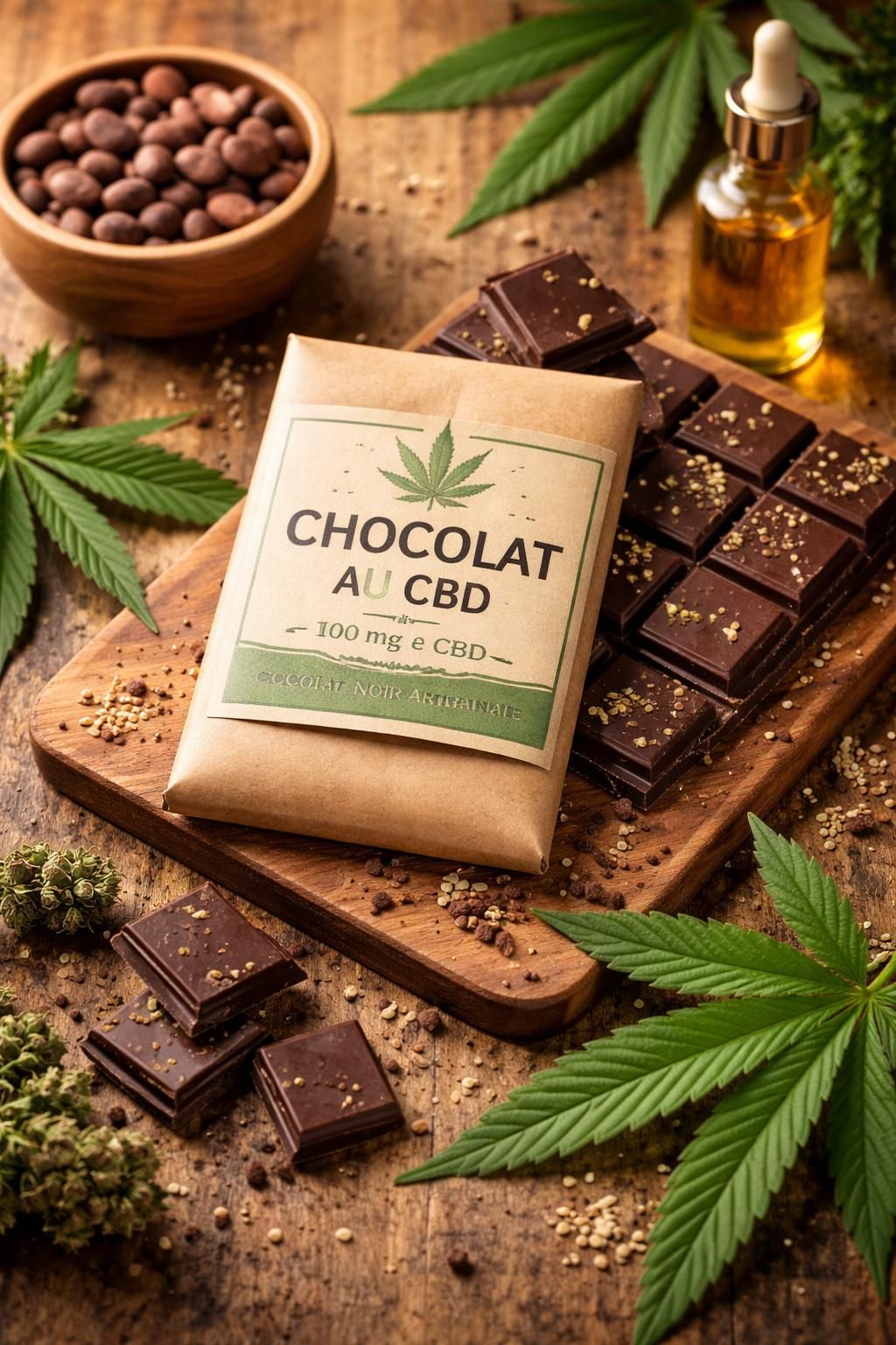découvrez le chocolat au cbd, une gourmandise unique qui allie le plaisir du chocolat à la détente naturelle du cbd pour un moment de relaxation inoubliable.