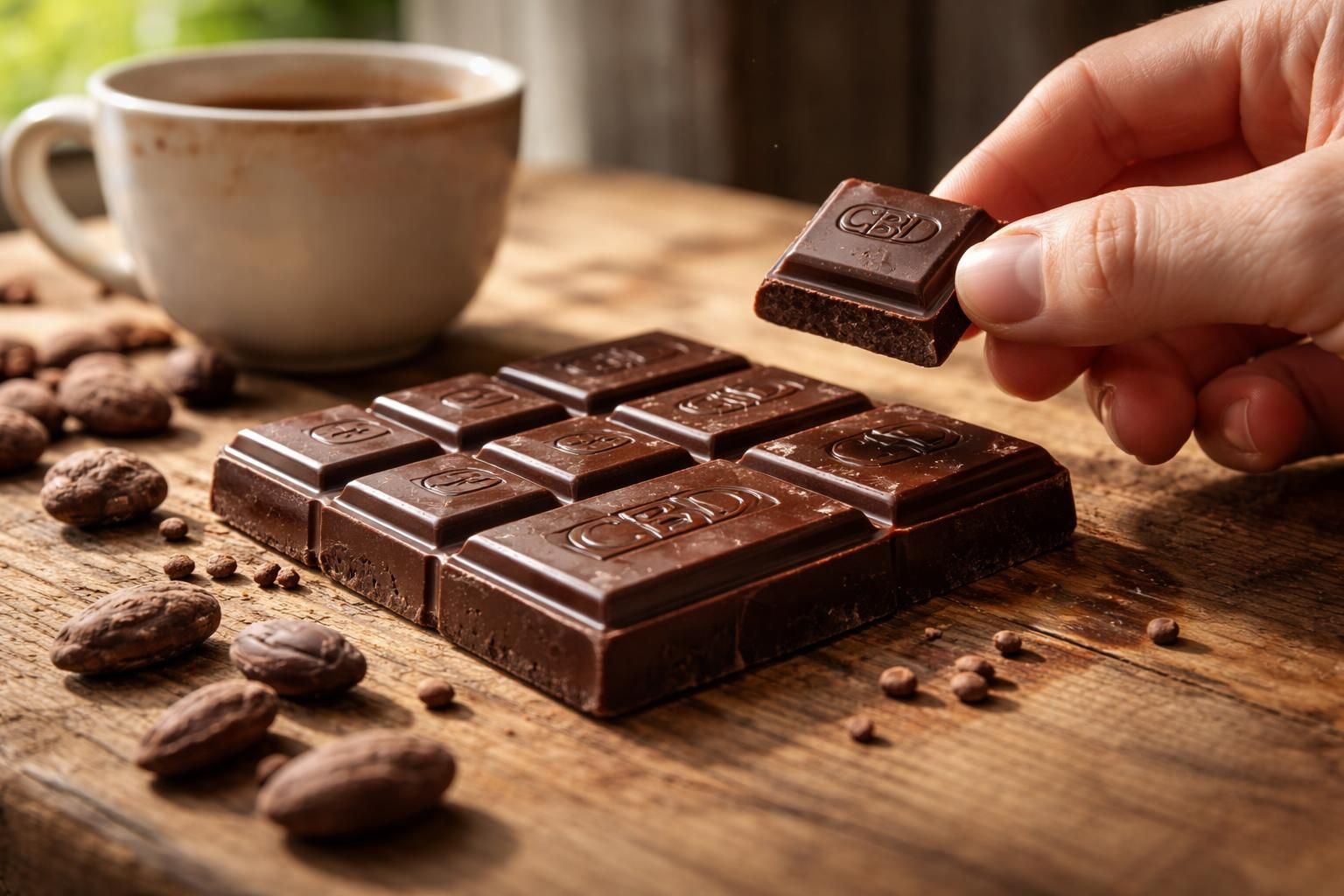 Chocolat au CBD : un délice qui combine plaisir et relaxation