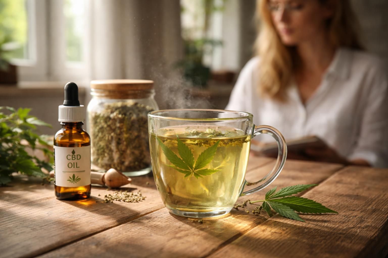 Tisanes au CBD : une alternative naturelle contre le stress