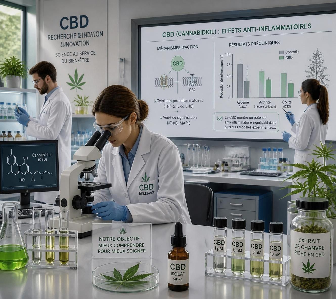 explorez les bienfaits du cbd anti-inflammatoire en médecine alternative et découvrez comment il peut soulager naturellement vos inflammations et améliorer votre bien-être.