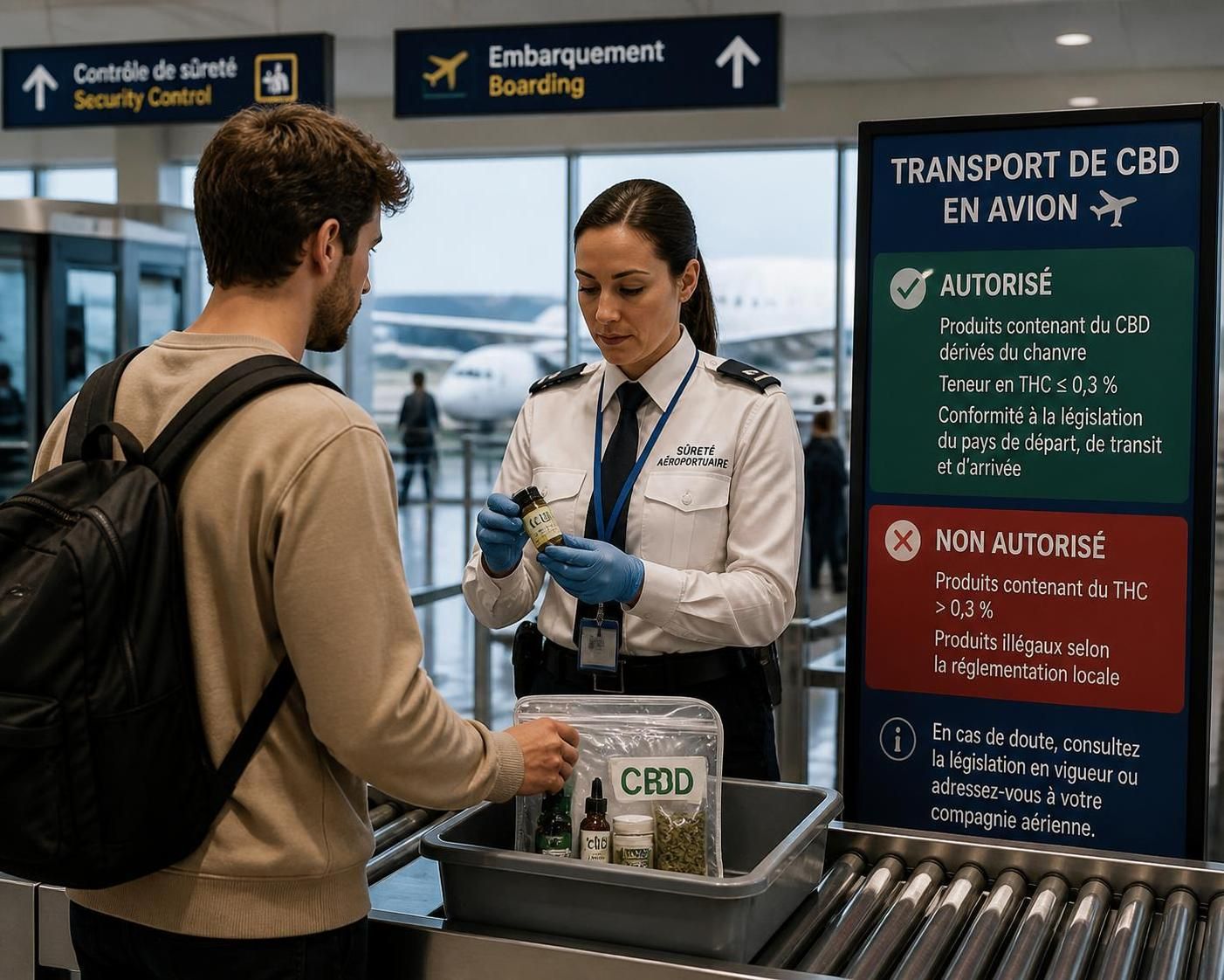 découvrez comment voyager sereinement avec du cbd en avion grâce à nos conseils pratiques et réglementations expliquées clairement.