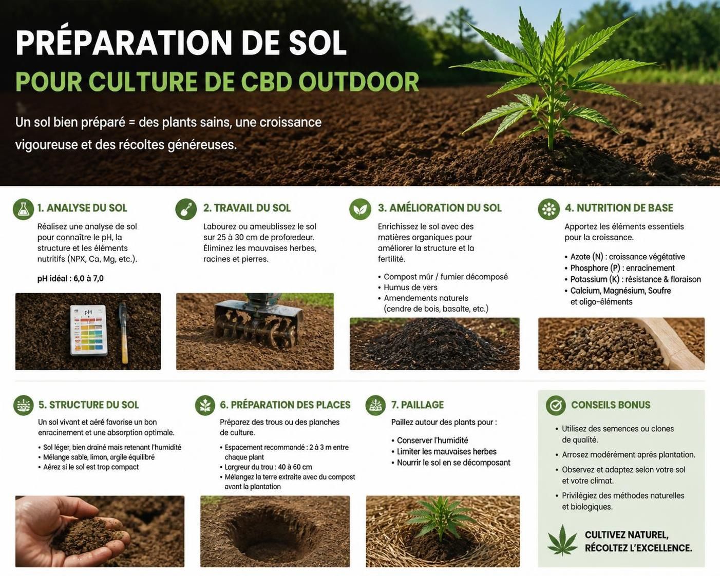 découvrez les meilleures techniques pour récolter du cbd en extérieur et optimiser la qualité et le rendement de votre culture outdoor.